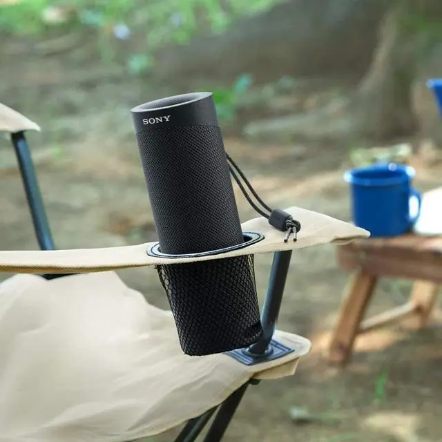 Alt view image 10 of 18 - Sony SRS-XB23 Black Portable Bluetooth Extra Bass Boosted Speaker (2020)