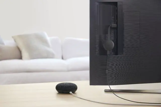 Alt view image 19 of 19 - Google Nest Mini 2nd Generation Smart Speaker, Charcoal GA00781-US