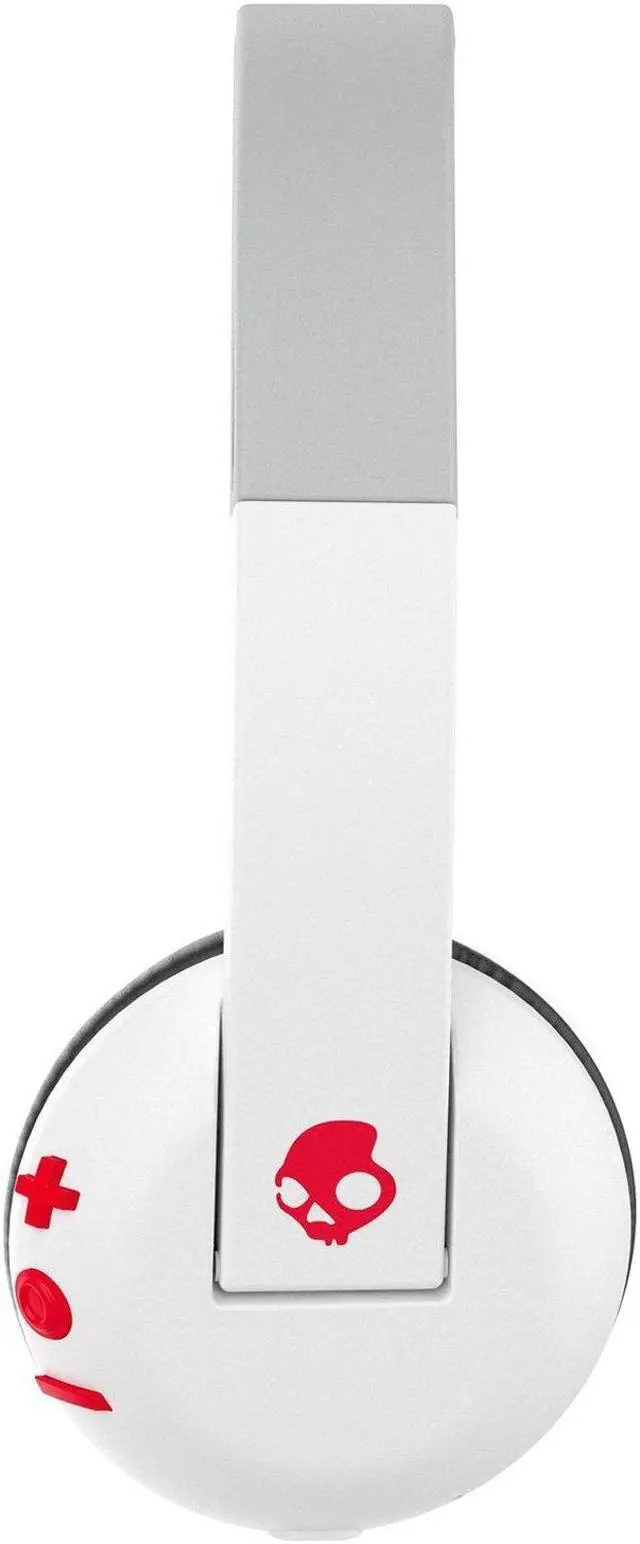 Alt view image 2 of 8 - Skullcandy White/Gray/Ged S5URHW-457 Uproar Wireless Headphone