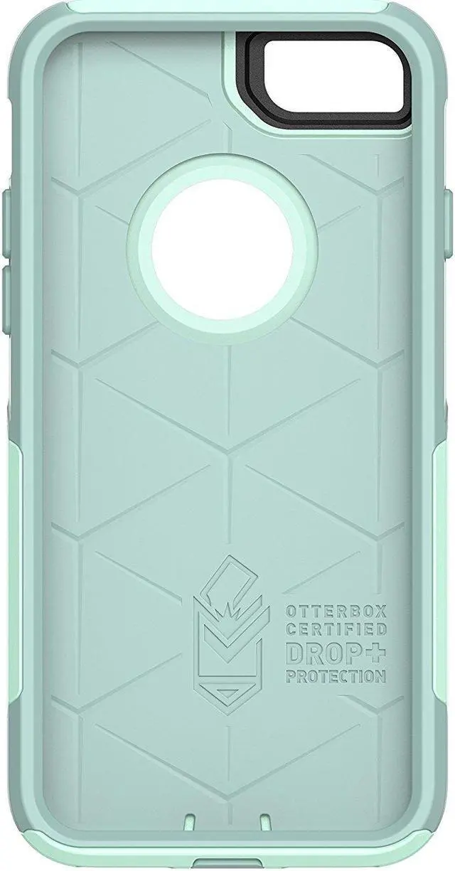 Alt view image 3 of 16 - OtterBox 77-56653 Commuter Series Case for iPhone SE (2nd gen) and iPhone 8/7 - Ocean Way (Aqua Sail/Aquifer)