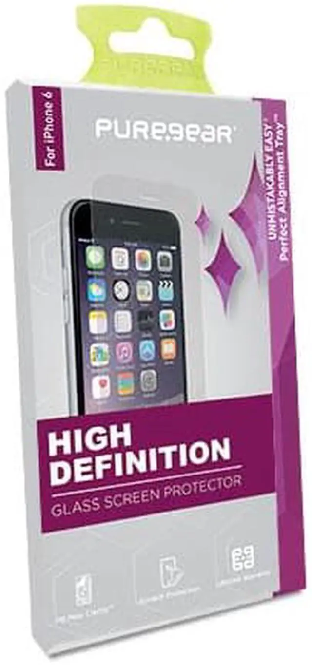 Alt view image 5 of 11 - PureGear 61548PG High - Definition Glass Screen Protector with Installation Tray