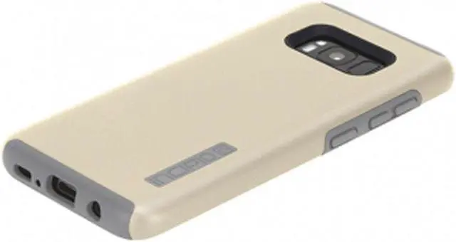 Alt view image 2 of 8 - Incipio  DualPro Case for Samsung Galaxy S8 - Gray/Champagne