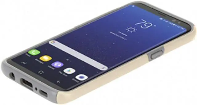 Alt view image 3 of 8 - Incipio  DualPro Case for Samsung Galaxy S8 - Gray/Champagne
