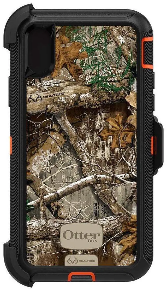 Alt view image 2 of 4 - OtterBox DEFENDER SERIES Case for iPhone Xs & iPhone X - Realtree Edge