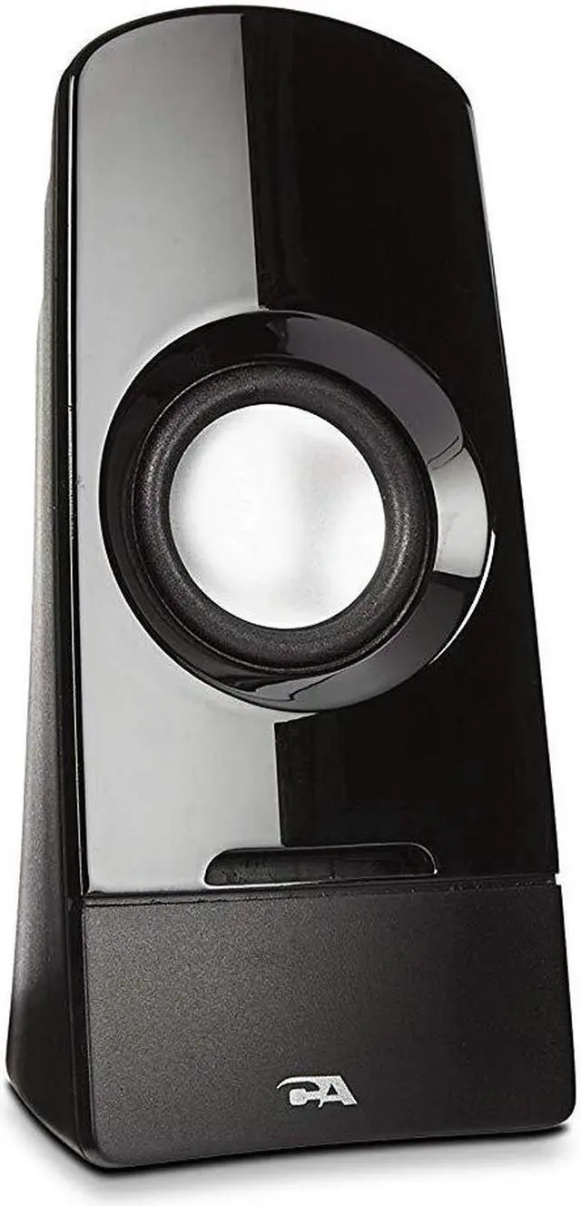 Alt view image 4 of 20 - Cyber Acoustics Curve Sonic 2.0 Speaker System - 3 W RMS