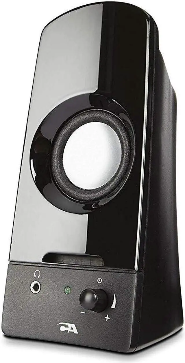 Alt view image 5 of 20 - Cyber Acoustics Curve Sonic 2.0 Speaker System - 3 W RMS