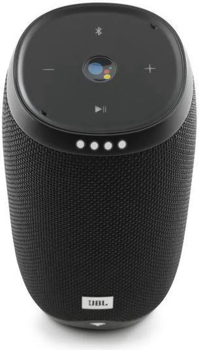 Alt view image 14 of 20 - JBL Link 10 Smart Voice-Activated Portable Wireless Bluetooth Speaker with Google Assistant, IPX7 Waterproof, Black