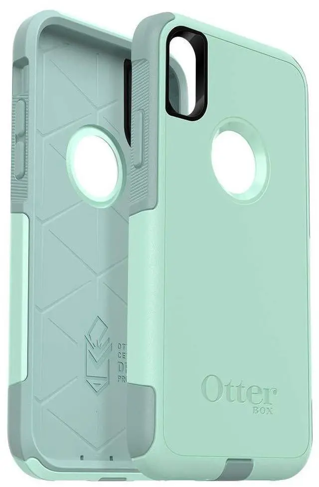 Alt view image 5 of 10 - OtterBox COMMUTER SERIES Case for iPhone X & iPhone Xs - Ocean Way (Aqua Sail/Aquifer)