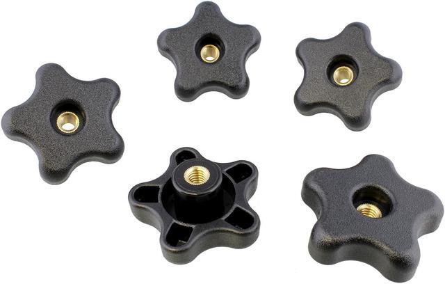 Alt view image 5 of 8 - DCT | Star Knobs 5/16”-18 Clamping Knob Threaded Knobs – T Knob Jig Knobs 5-Pack