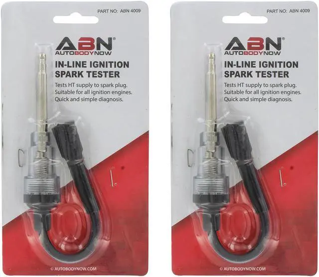 Alt view image 4 of 5 - ABN Inline Straight Boot Spark Plug Ignition Test Light 2-Pack for Small Engine
