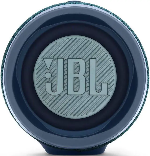 Alt view image 8 of 20 - JBL Charge 4 Portable Bluetooth Speaker (Blue)