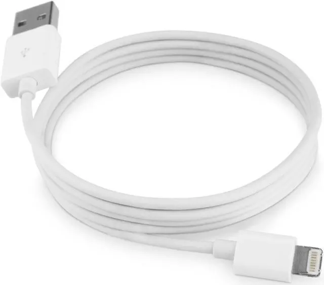 Alt view image 5 of 6 - Apple MD818ZM/A Lightning to USB Cable - 1 meter (3.28 Feet) - White