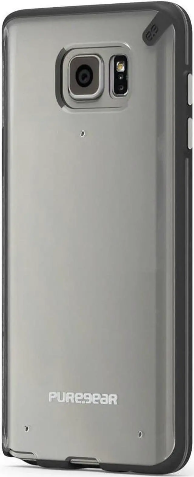Alt view image 8 of 12 - PUREGEAR SLIM SHELL BLACK/CLEAR CASE COVER FOR SAMSUNG GALAXY NOTE 5 SM-N920