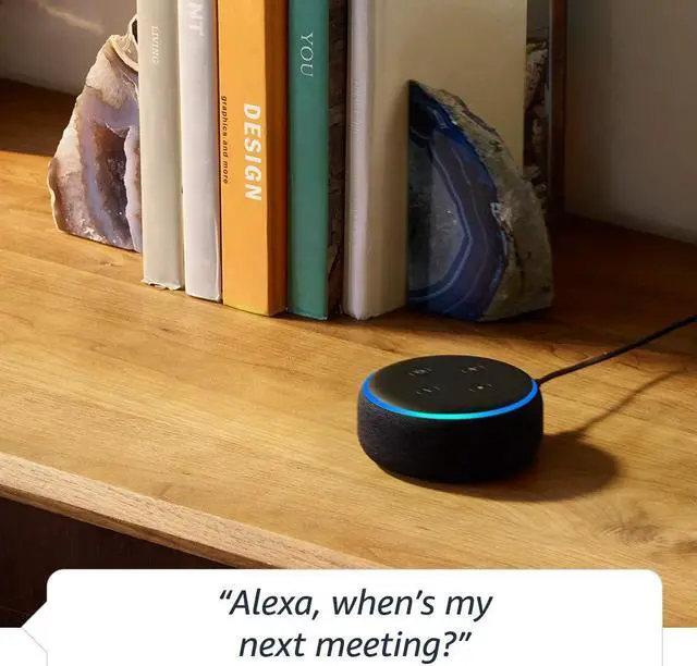 Alt view image 9 of 11 - Amazon Echo Dot (3rd Generation) Smart Speaker with Alexa - Plum