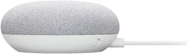 Alt view image 6 of 20 - Google Nest Mini 2nd Generation Smart Speaker, Chalk GA00638-US