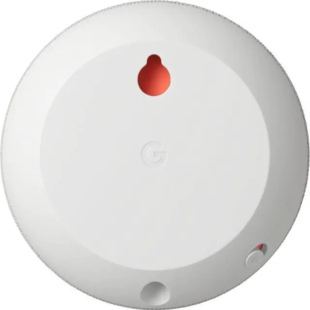 Alt view image 5 of 20 - Google Nest Mini 2nd Generation Smart Speaker, Chalk GA00638-US