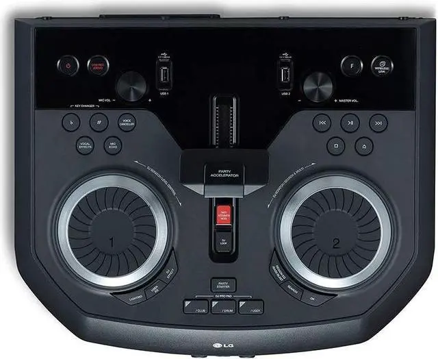 Alt view image 8 of 12 - LG OK99 1800W Loudr Party System