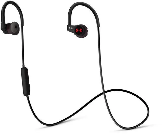 Alt view image 4 of 15 - JBL Under Armour Sport Wireless Heart Rate Monitoring Wireless In-Ear Headphones (Black)