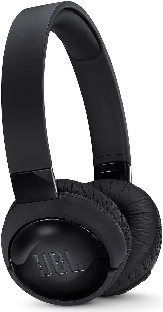 Alt view image 8 of 16 - JBL T600BTNC Wireless On-Ear Active Noise-Cancelling Headphones with Built-In Remote and Microphone (Black)