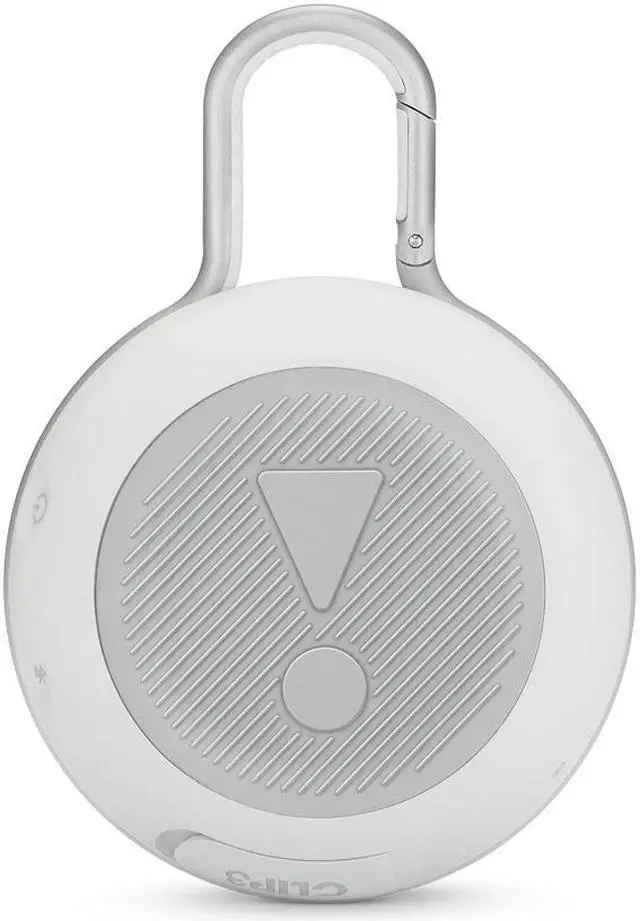 Alt view image 16 of 20 - JBL Clip 3 Portable Bluetooth Waterproof Speaker (White)