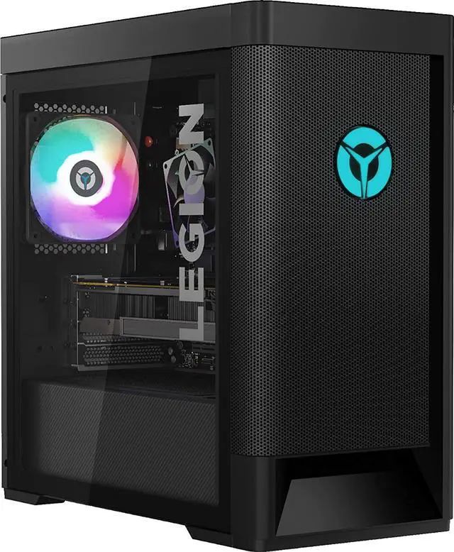 Alt view image 3 of 6 - Lenovo Legion 5i Gaming Tower 11th Generation Intel Core i5-11400 6-Core Processor, 32GB DDR4, 512GB SSD Plus 1TB HDD, 6GB NVIDIA GeForce GTX 1660 Super, Wifi-AX, Bluetooth, USB, HDMI, Windows 11 Home