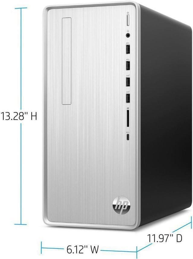Alt view image 3 of 6 - HP Pavilion Desktop, 10th Gen Intel Core i3-10100 Quad Core Processor,32GB DDR4 RAM,1TB SSD,Intel UHD Graphics,Wifi-AC,BlueTooth, Dual Monitor Capable, Windows 11 Pro