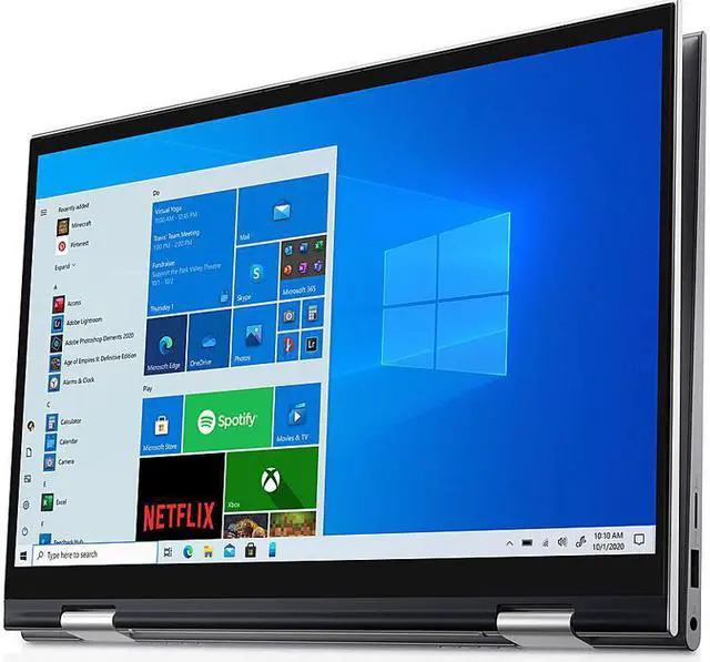 Alt view image 4 of 7 - Dell Inspiron 5410 14" Full HD 2-in-1 Touchscreen Notebook, 11th Generation Intel Core i7-1195G7,8GB DDR4 RAM,2TB SSD, Intel Iris Xe Graphics,Wifi 802.11AX,Bluetooth,HD Webcam,HDMI,Windows 11 Pro