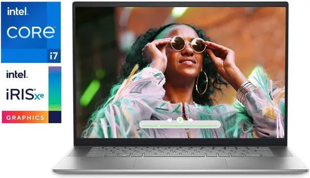 Main image of Dell Inspiron 5620 16" Full HD+ 1920 x 1200 Notebook,12th Gen Intel Core i7-1255U Processor,16GB DDR4,1TB SSD,Intel Iris Xe Graphics,Wifi-AX,Bluetooth,HDMI,USB Type-C Display,Windows 11 Pro