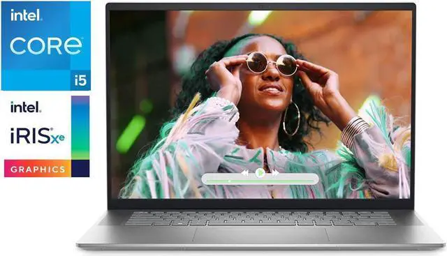 Main image of Dell Inspiron 5620 16" Full HD+ 1920 x 1200 Notebook,12th Gen Intel Core i5-1235U Processor,32GB DDR4,512GB SSD,Intel Iris Xe Graphics,Wifi-AX,Bluetooth,HDMI,USB Type-C,Windows 11 Pro