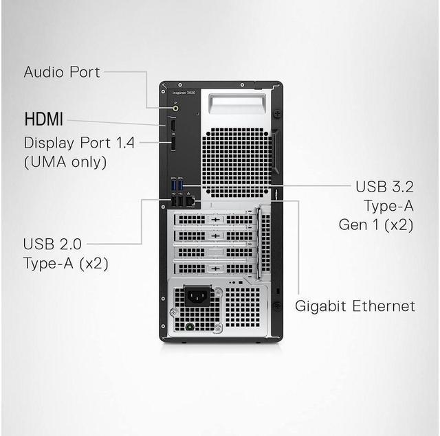 Dell Inspiron 3020 Desktop,13th Gen Intel Core i7-13700 16-Core