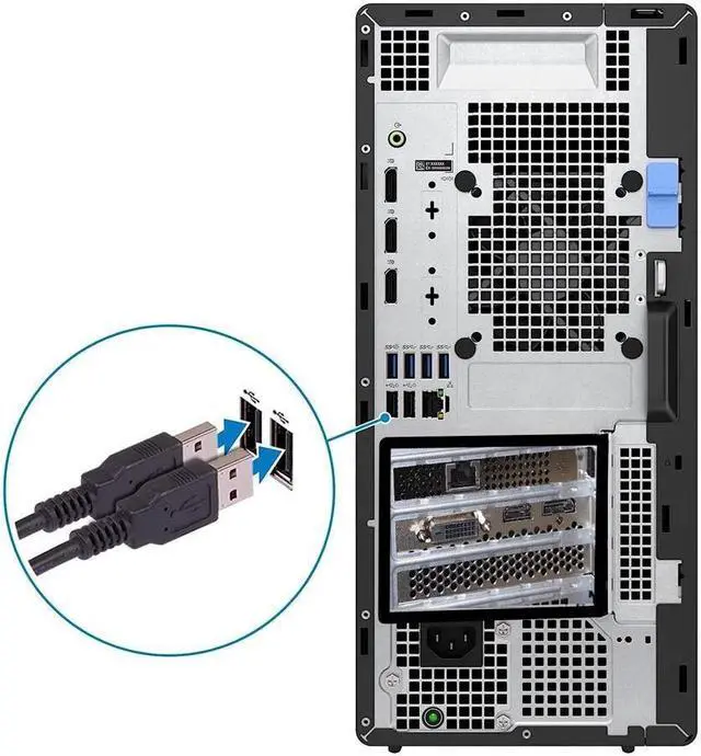 Alt view image 2 of 2 - Dell Optiplex 7000 Desktop Tower,12th Gen Intel Core i7-12700 Vpro 12-Core Processor,32GB DDR5,512GB SSD Plus 1TB HDD,6GB NVIDIA GeForce GTX 1660 SUPER,Windows 11 Pro
