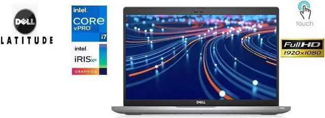 Main image of Dell Latitude 5440 14" Full HD IPS TouchScreen Laptop,13th Gen Intel Core i7-1365U vPro 10-Core Processor,64GB DDR4,1TB SSD,Wifi-AX,Bluetooth,ThunderBolt,Windows 11 Pro