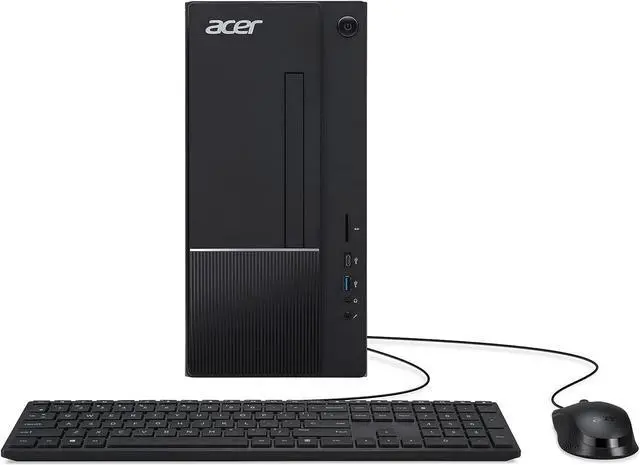 Main image of Acer Aspire Desktop|14th Gen Intel Core i5-14400 Processor|32GB DDR5|4TB SSD|Wi-Fi 6|Bluetooth|Intel UHD Graphics|2 x HDMI|Dual Monitor Capable| Windows 11 Pro
