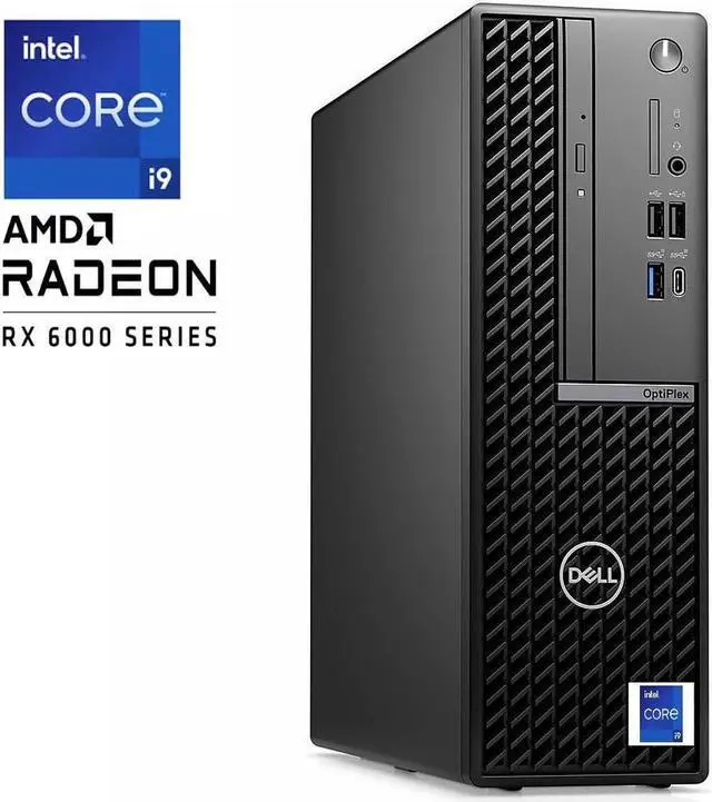 Main image of Dell Optiplex 7010 Plus Small Form,Intel Core i9-13900 Processor,16GB DDR5,4TB SSD Plus 500GB HDD,AMD Radeon RX 6300 2GB,Dual Monitor Capable,Windows 11 Pro