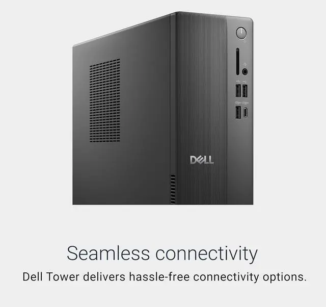 Alt view image 6 of 7 - Dell Slim Desktop  Intel Core Ultra 5225 Processor,16GB DDR5,2TB SSD, Dual Monitor Support,Windows 11 Pro