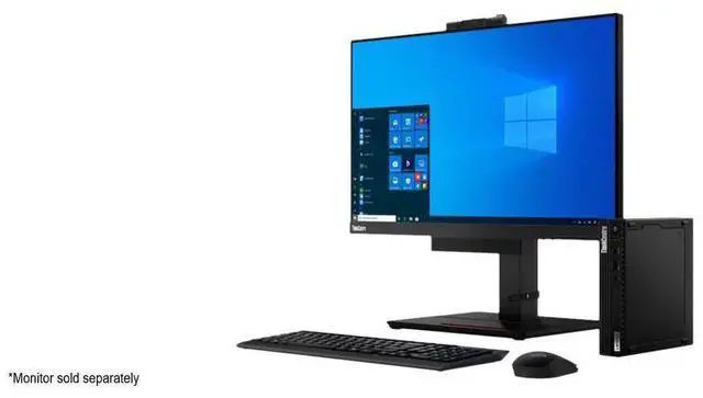 Alt view image 4 of 7 - Lenovo ThinkCentre M75q Mini PC | AMD Ryzen 5 Pro 5650GE, 8GB DDR4, 512GB SSD, Wi-Fi 6, Dual Monitor Support, Windows 11 Pro