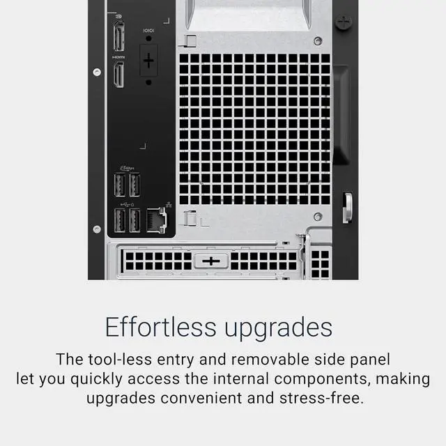 Alt view image 4 of 6 - Dell ECT 1250 Tower  Intel Core Ultra 5225,16GB DDR5,512GB SSD,Wifi-6, Dual Monitor Support,Windows 11 Pro