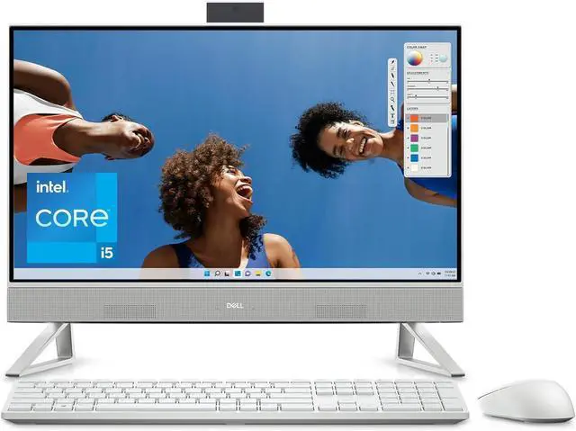 Main image of Dell Inspiron 5430 24" FHD Touchscreen All-in-One Desktop,13th Gen Intel Core i5-1334U,64GB DDR4,2TB SSD, Intel Graphics, Wi-Fi 6, Windows 11 Pro