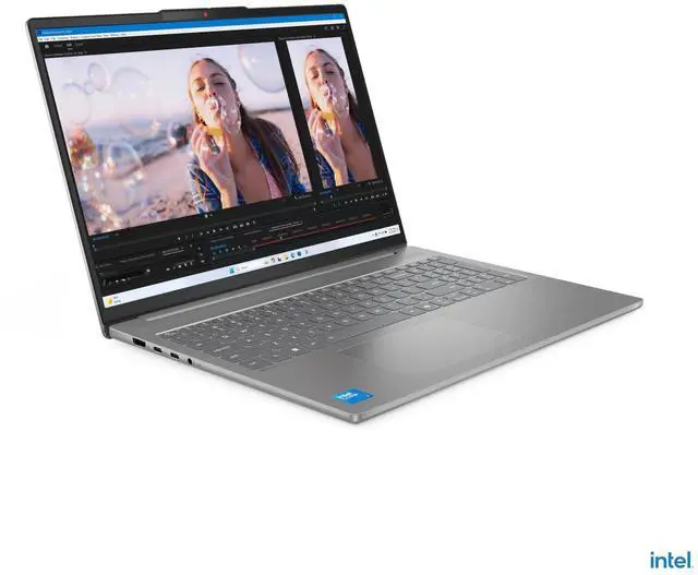 Alt view image 2 of 5 - Lenovo IdeaPad Slim 5|16" TouchScreen Display| Intel Core 7 240H| 64GB DDR5| 1TB SSD| Windows 11 Pro| Backlit Keyboard| Lightweight Grey Notebook