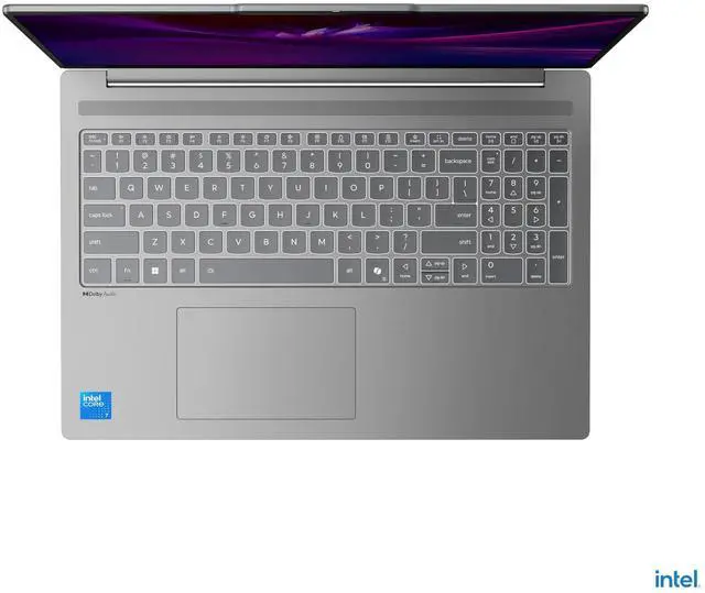 Alt view image 4 of 5 - Lenovo IdeaPad Slim 5|16" TouchScreen Display| Intel Core 7 240H| 64GB DDR5| 1TB SSD| Windows 11 Pro| Backlit Keyboard| Lightweight Grey Notebook