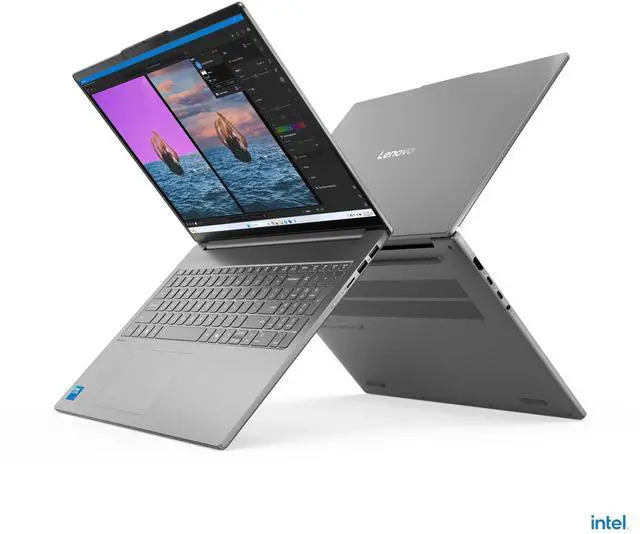 Alt view image 5 of 5 - Lenovo IdeaPad Slim 5|16" TouchScreen Display| Intel Core 7 240H| 64GB DDR5| 1TB SSD| Windows 11 Pro| Backlit Keyboard| Lightweight Grey Notebook