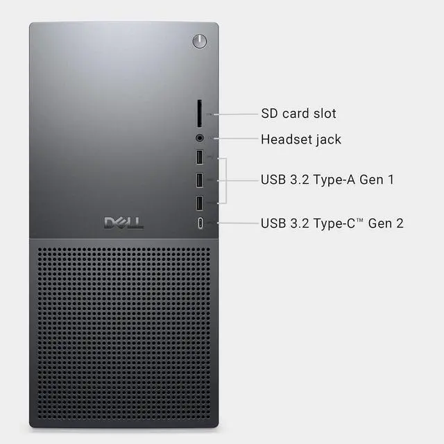 Alt view image 2 of 7 - Dell EBT Tower Plus| Intel Core Ultra 7 265|16GB DDR5|2TB SSD Plus 1TB HDD| Wifi-7|Dual Monitor Support|ThunderBolt 4| Windows 11 Pro