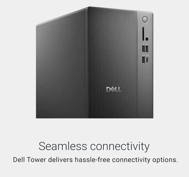 Alt view image 5 of 6 - Dell ECT Desktop| Intel Core Ultra 7 265 Processor|32GB DDR5|1TB SSD| Dual Monitor Support|Windows 11 Pro