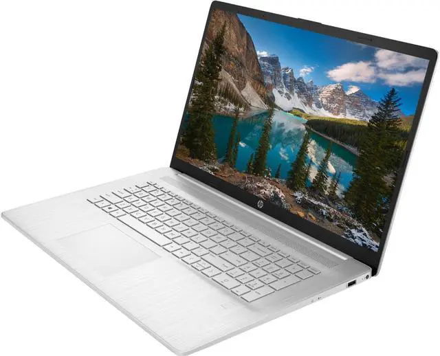 Alt view image 2 of 5 - HP 17.3" Full HD IPS Notebook,AMD Ryzen 5 5500U Processor,8GB DDR4 RAM,512GB SSD,AMD Radeon Graphics,Wifi-AC,Bluetooth,USB,HDMI,Windows 10 Pro