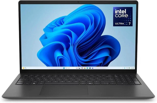 Alt view image 8 of 12 - DELL Business 15.6" FHD Touchscreen Laptop Intel core Ultra 7 255U (Beat i7-13650HX) Intel Graphics 32GB DDR5 RAM 1TB SSD Backlit KB Wi-Fi 6 BT HDMI 1.4 USB-C Copilot AI Webcam Windows 11 Pro Black