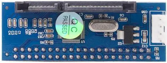 Main image of Jimier Cable IDE/PATA 40Pin Disk to SATA Female Converter Adapter PCBA for Desktop & 3.5" Hard Disk Drive