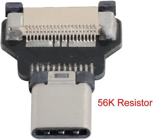 Alt view image 2 of 5 - Cablecc USB-C CYFPV Type-C USB2.0 Male Connector Straight for FPV HDTV Multicopter Aerial Photography