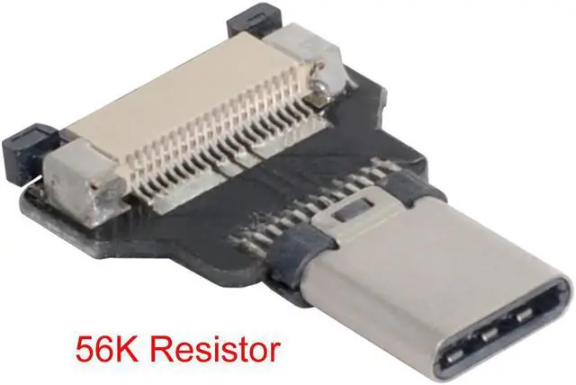 Main image of Cablecc USB-C CYFPV Type-C USB2.0 Male Connector Straight for FPV HDTV Multicopter Aerial Photography