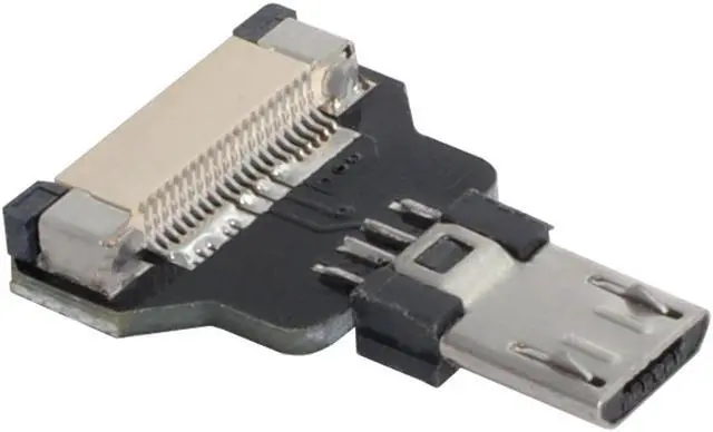 Alt view image 2 of 5 - Cablecc Micro USB2.0 CYFPV Male Connector Straight for FPV HDTV Multicopter Aerial Photography