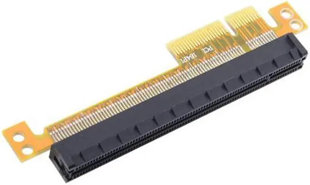Alt view image 3 of 7 - Cablecc CY EP-003 PCI-E Express 4x to PCIE 16x Extender Converter Riser Card Adapter Male to Female